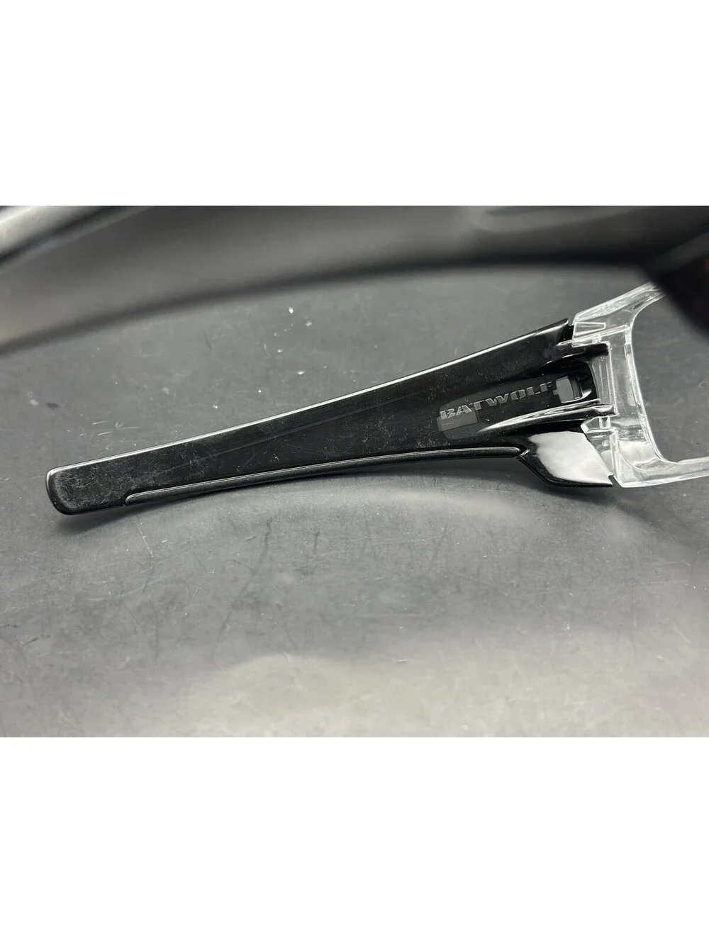 Oakley Batwolf Polished Clear/Black Ink Frame
